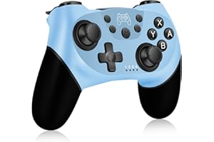 Zakgbxbig Mando Compatible Switch, Mandos Compatible Switch/Switch Lite/Switch OLED con Wake Up, Mando Pro Controller Mando pc con Gyro Axis/Dual Shock/Función Turbo y Captura de Pantalla