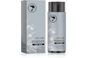 BYHSOEP 40g Cera in Polvere per Capelli Uomo, Polvere Volumizzante Capelli Uomo, Based Texture Powder, Ingredienti Naturali Puri, Fissaggio Rapido e Duraturo, Aumentano il Volume