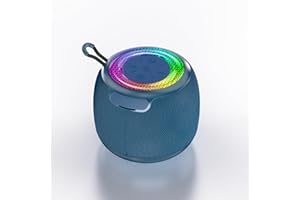 JYX Wireless Bluetooth Speaker, with 24H Playtime, Bluetooth 5.3, RGB Lights, HD Stereo Sound, Support TWS/TF Card, Portable for Travel Sports, Party, Gifts, Indoors and Outdoors