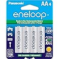 Panasonic Eneloop Aa New 2100 Cycle Ni-mh Pre-charged Rechargeable Batteries 4 Pack - Pe1