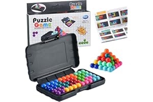 poraceous Iq Games - Iq Pro, Juegos de Lógica 2D 3D, Rompecabezas Niños Y Rompecabezas Adultos con 200 Desafíos, Regalo Niño 4 6 8 Años para 1 Jugador