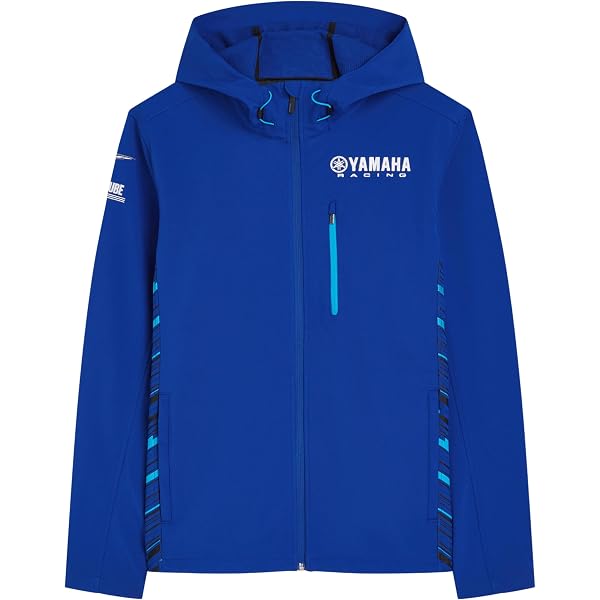 Official 2024 Yamaha Racing Team Paddock Blue Men's 'Bavly' Puffer Jacket Gilet