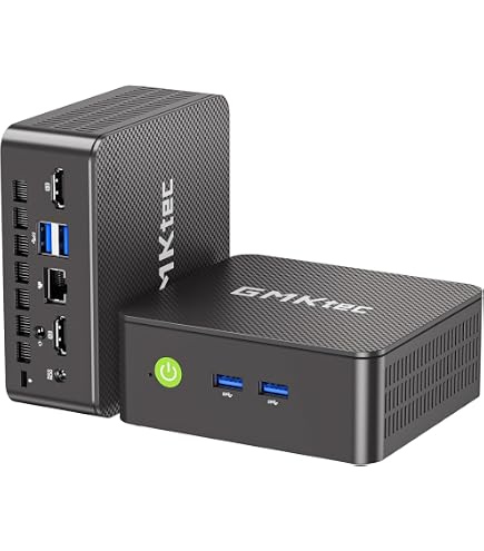 TRIGKEY N100 G5 Mini PC, 16GB DDR5 RAM 500GB SSD, USB-C & Dual