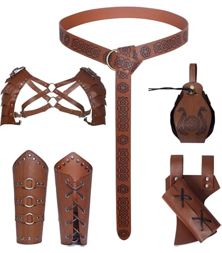 GORGECRAFT Cintura Larga in Pelle PU con Armatura in
