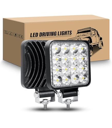 RIGIDON 2 stuks ronde led-werklamp, geel 9 inch 225W 12V 24V led RIGIDON 2 stuks ronde led-werklamp, geel 9 inch 225W 12V 24V led