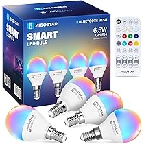 Bombillas Inteligentes ANTELA Bombilla Inteligente LED WiFi E14