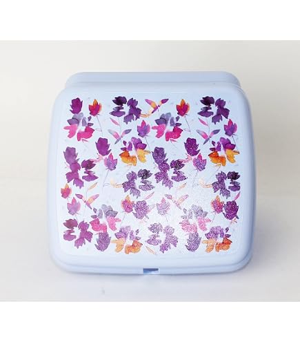 Tupperware To Go Sandwich-Box ‚Zauberer‘ – Weiß, 13,8x13,2x5 Cm, Brotdose Für Schule, Büro & Unterwegs