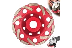 ASFRODE Molla diamantata per calcestruzzo extra velocità, 125 mm × 22,2 mm, Twin Speed Extreme Diamante, per granito, cemento, colla per piastrelle, piastra per levigatura per calcestruzzo e muratura