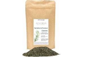 ALVENDIA - Véritable Sarriette de Provence - Cultivée et Récoltée dans le Sud de la France - Paquet de 100 Grammes