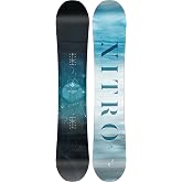Nitro Snowboards Women's Mystique Board '25 Good Natured Girls Board All-Mountain Gullwing Directional Twin