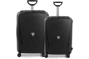 RONCATO Light set 2 trolley rigidi con tsa (large + medio) Nero