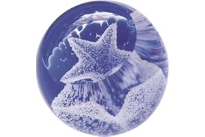 Caithness Glass Little Stars - Blue Unlimited Paperweight (U18109)