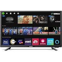 Shinco 80 cm (32 Inches) HD Ready Smart LED TV SO32SF (Black) (2021 Model) | with Alexa Built-in