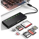 Lettore di schede USB C, lettore di schede multiplo SD/TF/CF/XD/MS Type-C 5Gps ad alta velocità XD per scheda SD TF CF MS, ad