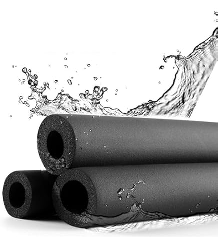 Tube Mousse Antidérapant QUARKZMAN - 6mm Intérieur, 16mm Extérieur, 1m | Pour Poignées Meubles, Protection Câbles
