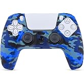 Kontorland P5 Kol Gamepad Uyumlu Silikon Kılıf (Blue Phantom)