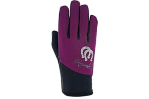Roeckl Guantes de equitación para niños Keysoe, Guantes de Invierno para niños, 2 Colores, Talla 3-7