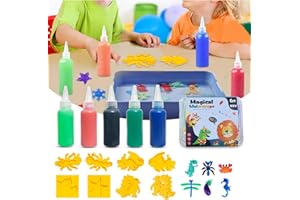 Lolileo Magical Water Elf Children, Fai da Te Spirito Magico dell'Acqua, Creativo 3D Magico Hydrogel Set, Giocattoli per Ragazzi E Ragazze, Artigianato per Bambini sopra i4 Anni