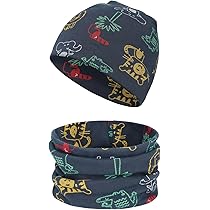 Baby Kinder Baumwolle Mütze Schal Set Winter Jungen Mädchen Beanie Hüte - View #7