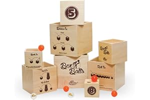 FAT BRAIN TOYS Fatbrain Box & Balls, 22.5 x15.5 x 15.5 cm