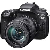 Canon EOS 90D Spiegelreflexkamera - mit Objektiv EF-S 18-135mm F3.5-5.6 IS USM (32,5 MP, 7,7 cm (3 Zoll) Vari-Angle Touch LCD