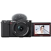 Sony Alpha ZV-E10K (Previously ZV-E10L) with Upgraded SELP1650 (Ver 2) Power Zoom Lens | 24.2 MP Interchangeable-Lens Mirrorless vlog Camera, Made for