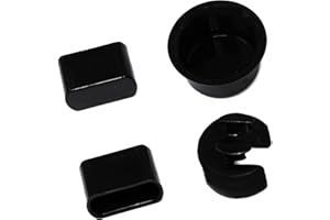JSP MANUFACTURING 4-teiliges Heckklappen-Scharnier-Einsatz-Set – passend für Dodge & Ford Modelle Dorman # Heckklappenscharnier Pivot Bushing Insert Kit Kit für Dodge Ram und Ford F Series Trucks