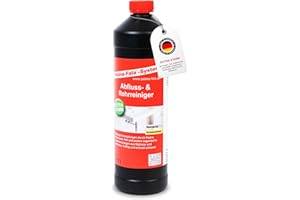 Patina-Fala® Abfluss- & Rohrreiniger 1L Extrem Stark – Löst Verstopfungen aus Haaren, Fett & Seifenresten – Abflussreiniger & rohrfrei – Sichere Anwendung für alle Rohre – Made in Germany