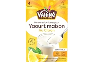 VAHINÉ - Ferments Citron pour Yaourts 4 x 5 g