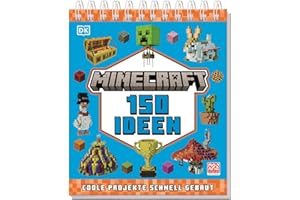 Minecraft 150 Ideen: Coole Projekte schnell gebaut. 150 kreative Minecraft-Ideen als praktischer Tisch-Aufsteller. Für Gamer und Kinder ab 6 Jahren