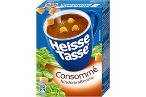 ERASCO HEISSE TASSE Erasco Tasse Consommé - Rinderkraftbrühe 12x 21.3g