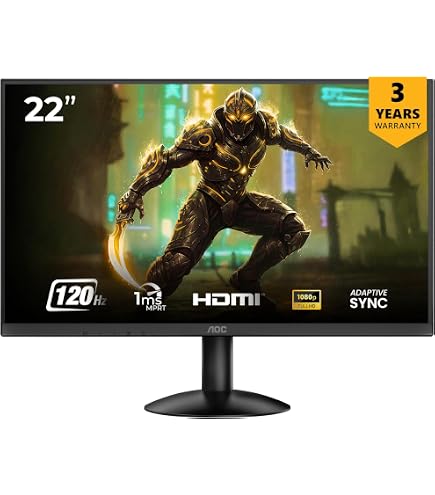 AOC 24B1Xhs, 23.8 Inch (60.4 Cm) 1920 X 1080 Pixels, LCD Monitor