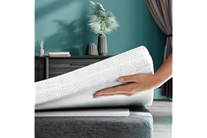 ‎WENDRE WENDRE Kaltschaum Matratzentopper 180x200cm – Fester Topper für Matratzen & Betten – 7cm Stützend & Atmungsaktiv – Matratzenauflage mit Waschbarem Bezug – Oeko-TEX Zertifiziert