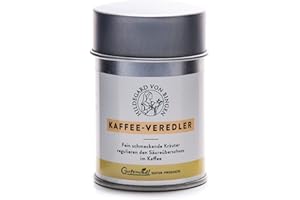 GUTSMIEDL PRODUKTE GMBH Hildegards Kaffee Veredler | Aromatisches Kaffeegewürz für einen genussvollen Kaffee | Zuckerfrei & Vegan | Kaffee Gewürzmischung nach Hildegard von Bingen | 30g