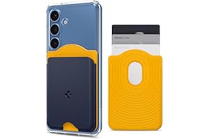 Spigen Nano Pop MagFit Tarjetero Cartera Magnético Compatible con Funda magnética de Samsung Galaxy S25, S25 Ultra, S25 Plus, S25 Edge y Z Fold 7 - Blueberry Navy