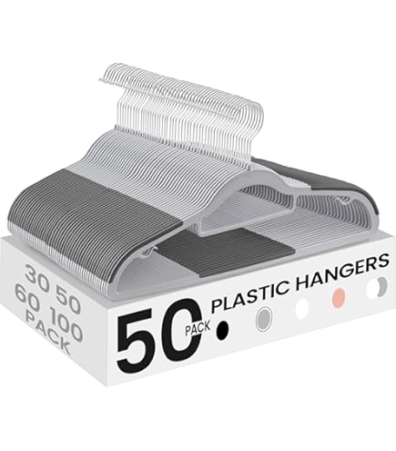 Kangaroo™ 100% gerecyclede zeer sterke klerenhanger, broek, shirt, jashanger - gepatenteerd, robuust, gerecycled, pakhanger, kleerhanger, slipvast, Hangeroo™ (mandarijn, 10 stuks