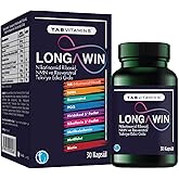 TABVITAMINS Longawin 30 Herbal Capsule NR Nicotinamide Riboside NMN Resveratrol PQQ