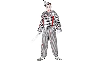 W WIDMANN MILANO Party Fashion - Kostium klauna retro, horror, klaun zabójca, arlekin, psycho, halloween