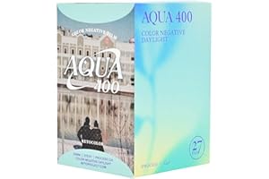 RETOCOLOR Aqua 400 Película Negativa de Color de 35 mm, 27EXP, ISO400, procesamiento C41, codificación DX, Color Retro