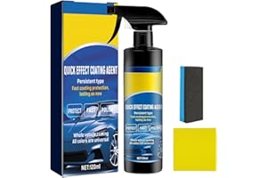 MRGIINR Sopami Automobile Coating Spray, Sopami Quick Effect Coating Agent, Quick Paint Auto-mobile Wax Spray, Automobile Scrape Wax Polishing Sprays, Waterless Cleaning, Oil Film Lotion Glass Cleaner (1pc)