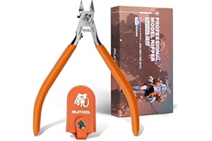 RUITOOL Pince coupante de dégrappage à lame simple ultrafine et poignée antidérapante pour maquettisme et Gunpla, 12,9 cm