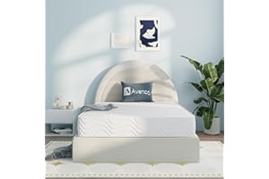 Avenco 4FT Small Double Mattresses 8 Inch Medium Soft Pocket Sprung Mattress Motion Isolation Spring Mattress with CertiPUR-US Foam & Oeko-Tex Fabric 135x190x20cm