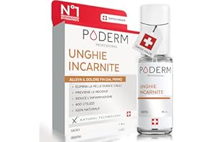 PODERM UNGHIE INCARNITE PIEDI | Previene le unghie incarnite e ammorbidisce l'unghia | Trattamento professionale | SWISS MADE
