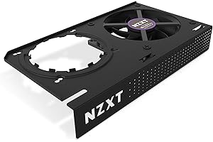 NZXT KRAKEN G12 - GPU Mounting Kit for Kraken X Series AIO - Enhanced GPU Cooling - AMD and NVIDIA GPU Compatibility - Active Cooling for VRM - Black,RL-KRG12-B1