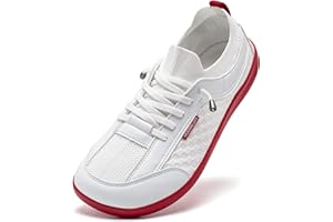 HOBIBEAR Barefoot Shoes for Women Men Wide Toe Box Zero Drop Slip-on Walking Sneakers