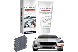 ZHKVAG Nano Sparkle Cloth Car Scratch Remover, 2024 Upgrade Nano Sparkle Cloth for Car Scratches, Nano Car Scratch Repair Paste, Magic Nano Cleaning Cloth Scratch Remover for Deep Scratch Repair (1Set)
