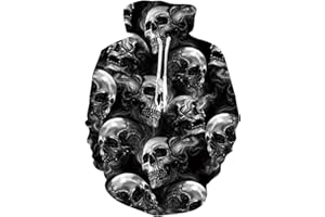 Loveternal Sudadera con Capucha para Hombre y Mujer, Sudadera Divertida con Estampado 3D, Jersey cálido de Manga Larga, Ropa de Calle, Camisetas de Gimnasio Informales de Hip Hop