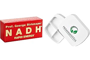 Prof. George Birkmayer NADH – Rapid (20 mg NADH/Coenzym 1 pro Tablette) - Vorteilsangebot + GRATIS Tablettendose von Premiumvital (60)
