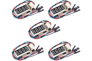 EC Buying 5Pcs TM1650 4 Digit Tube 0.36 Inch Common Cathode Digital Tube Module IIC Interface 0.56" Display Module PH2.0-4pin Interface with Cable for Arduino Raspberry Pi DIY Kits