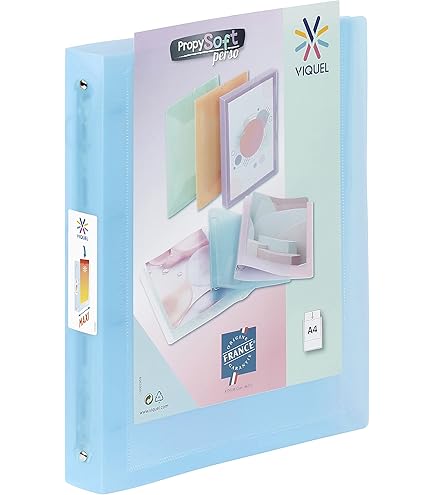 Pasta De Arquivo Carchivo Soft A4 L/25 2 Argolas Cores Pastel